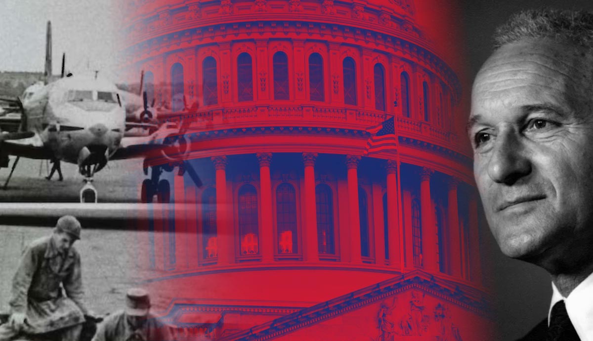 Capitol building and Berlin Airlift collage