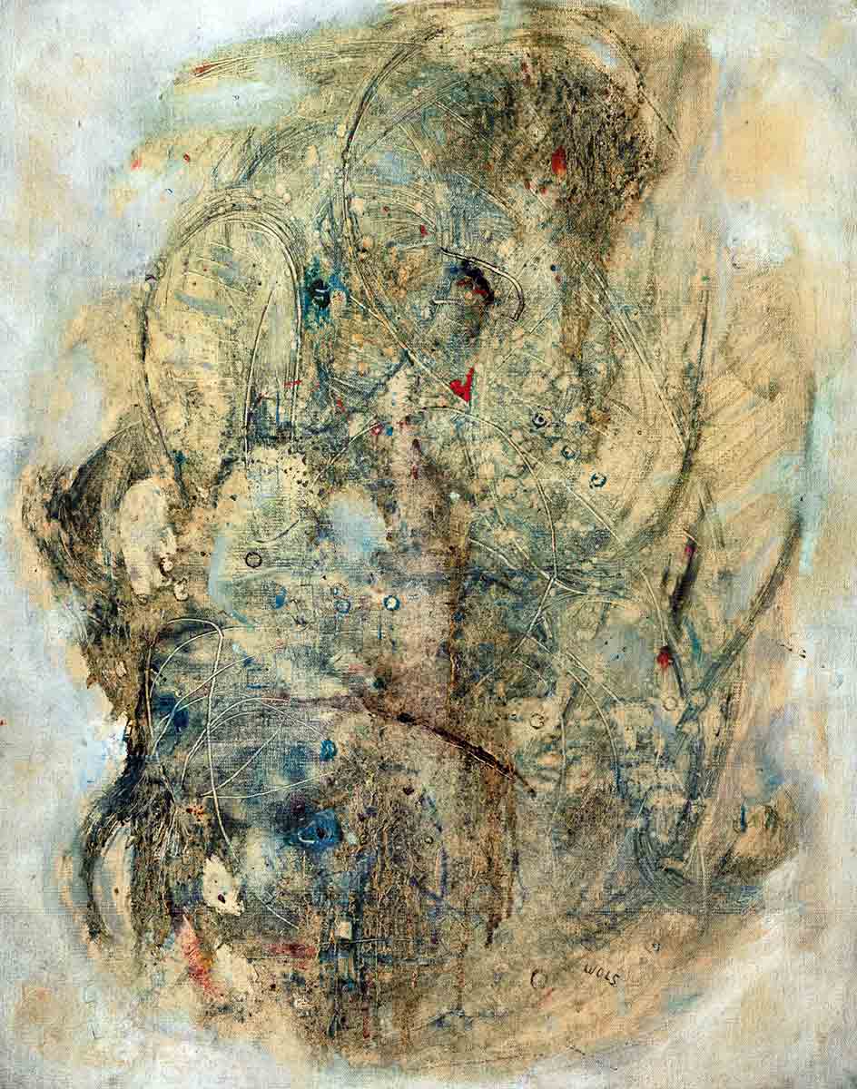 wols turquoise painting
