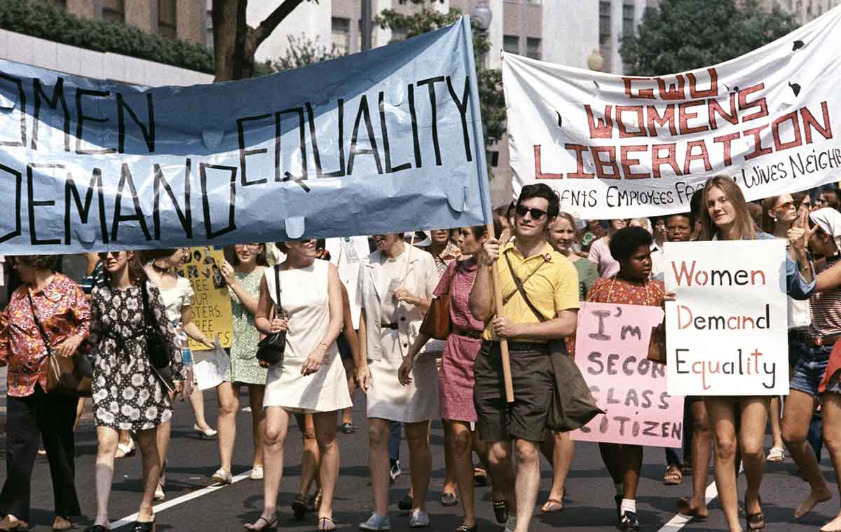 women equality march 1970