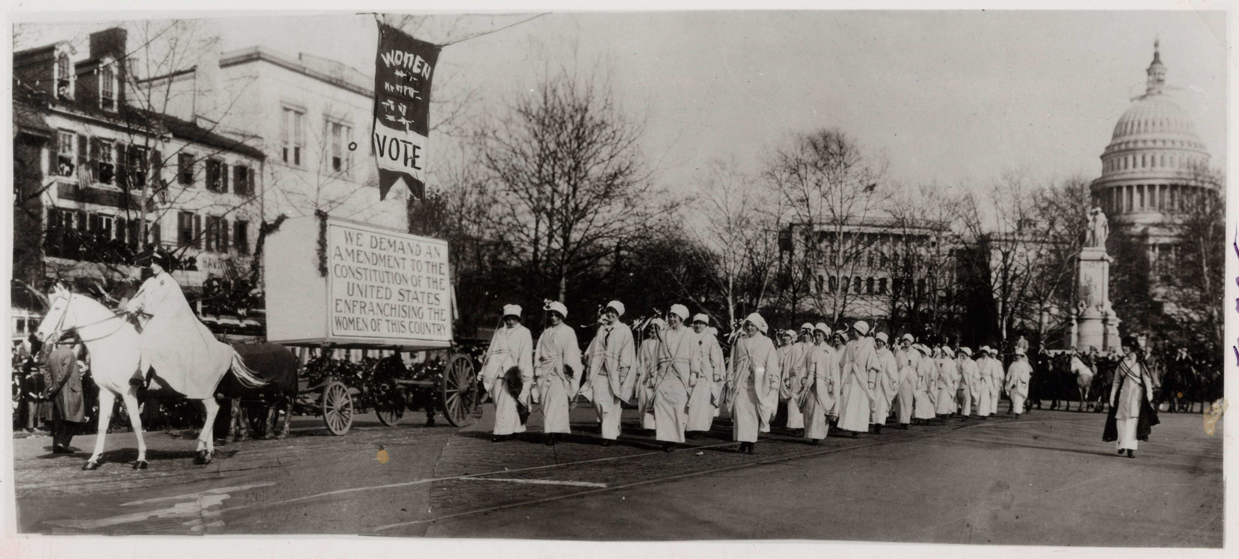 womens suffrage parade washington