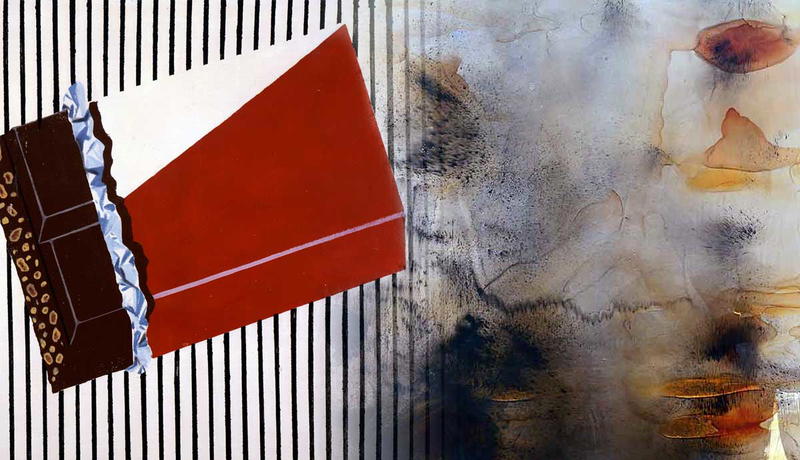 Polke’s Chocolate Painting and Invisible Spirits piece