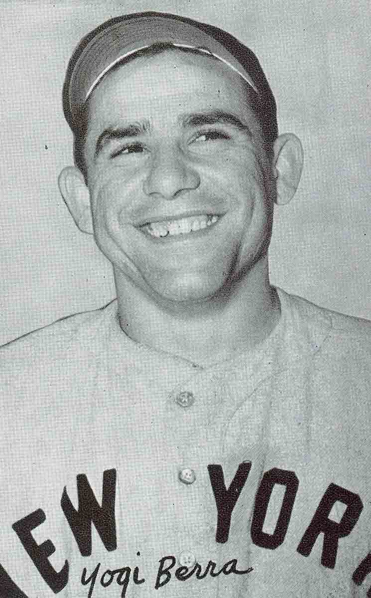 yogi berra postcard