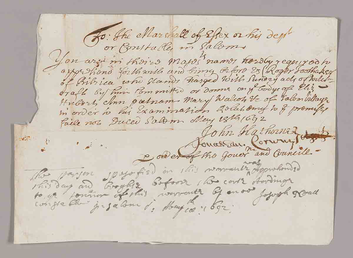 Arrest warrant Roger Toothaker