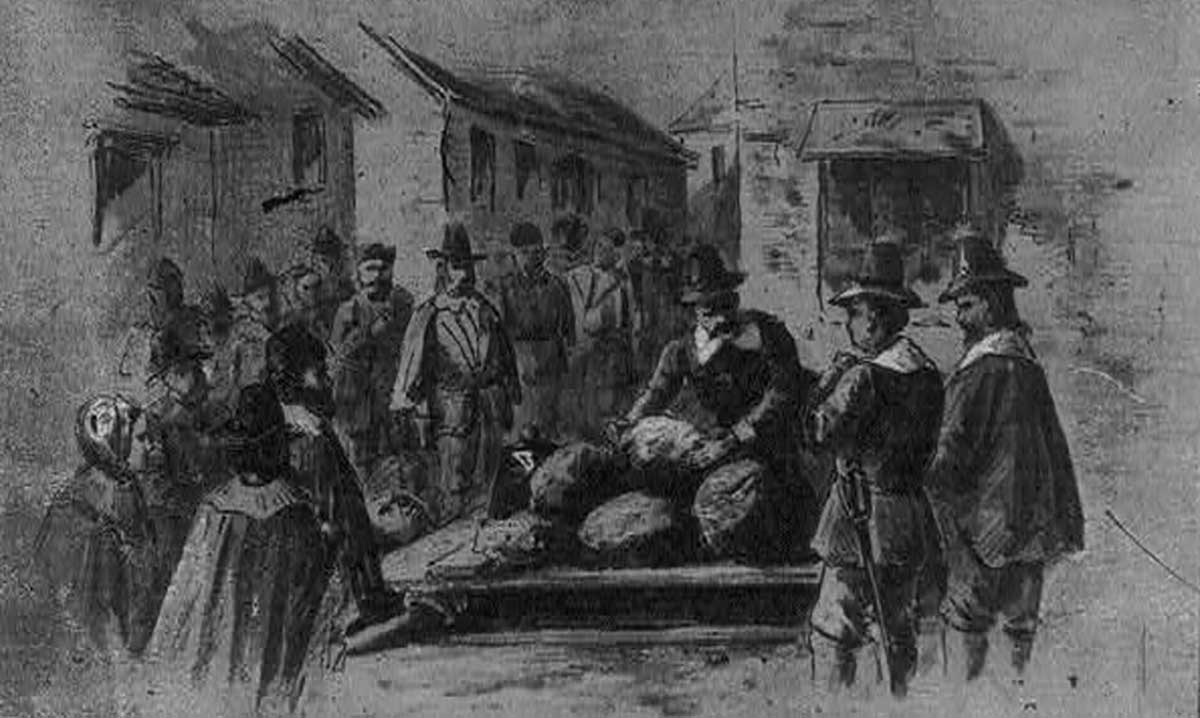 Giles Corey Print