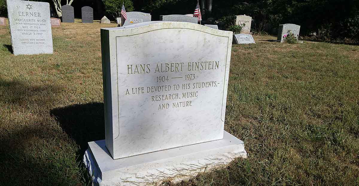 Hans Albert Einstein Grave