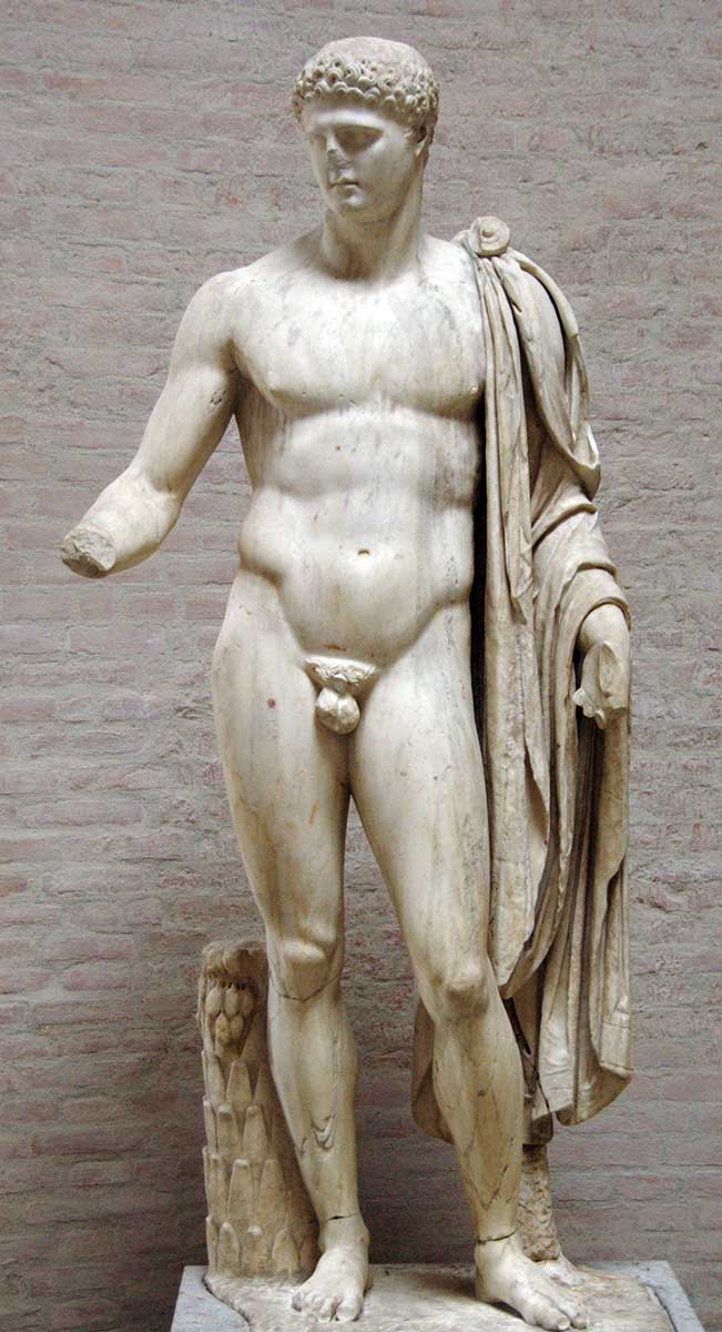 Hermes statue