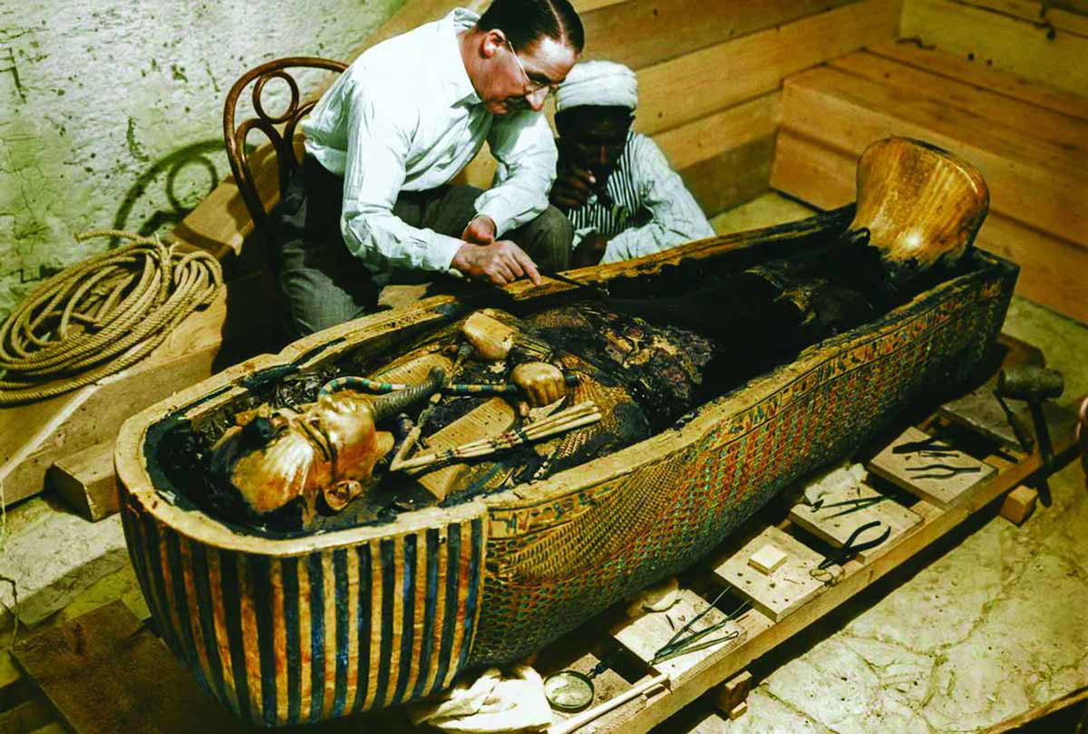 Howard Carter Tut Coffin