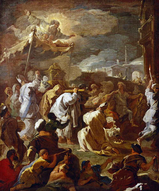 Luca Giordano Ark Covenant Kunsthistorisches Museum