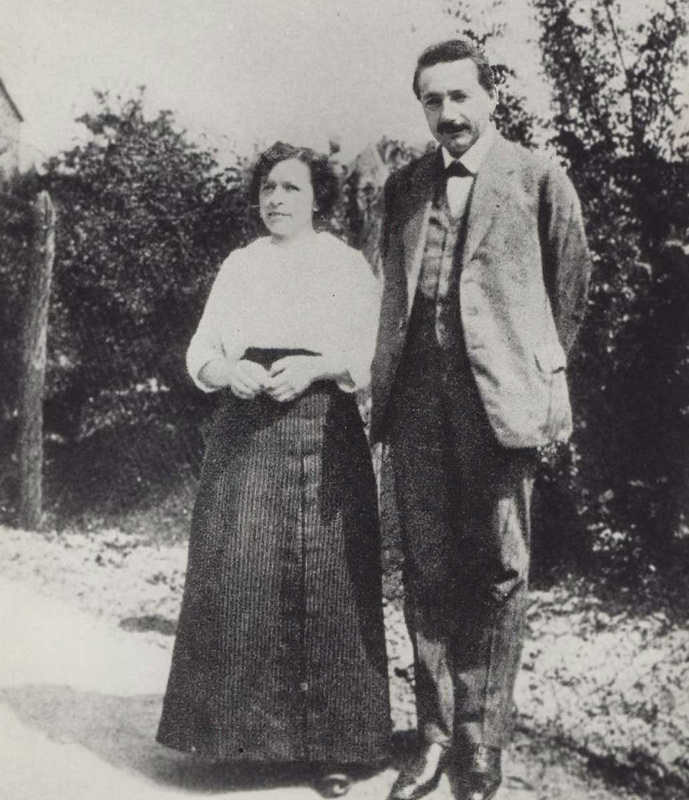 Mileva Maric and Albert Einstein