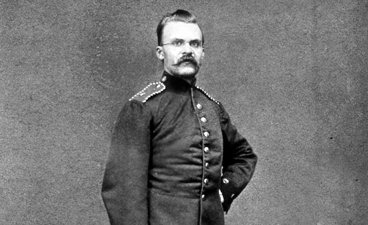 Nietzsche military uniform