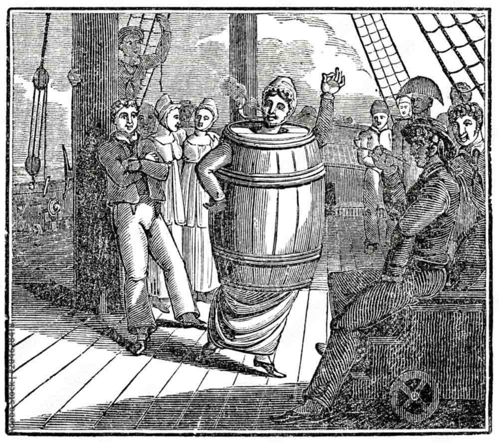 Punishment disobedient female convict ship lady juliana 1789 trip britain australia (2)