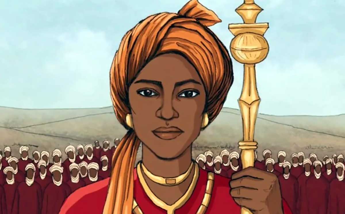 Queen Amina Illustration