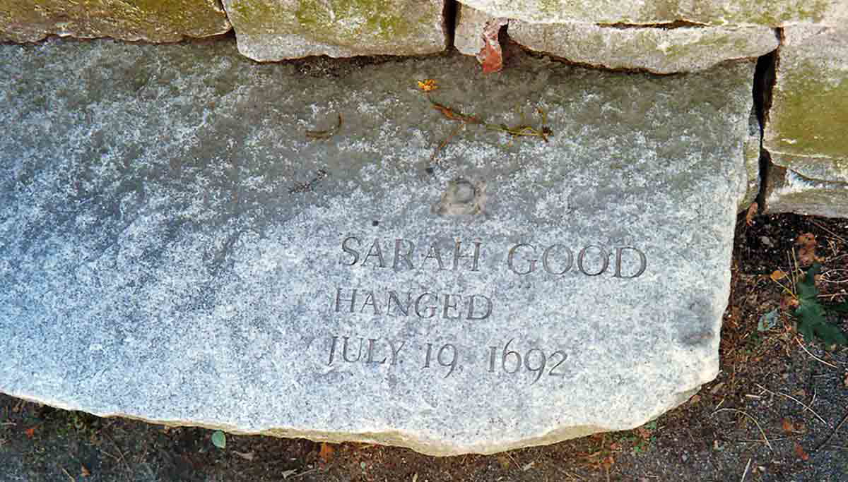 Sarah Good Memorial Salem