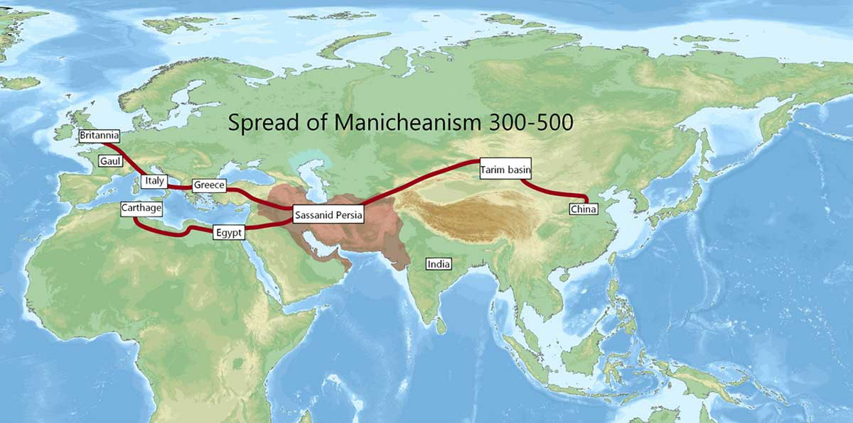 Spread of Manicheanism