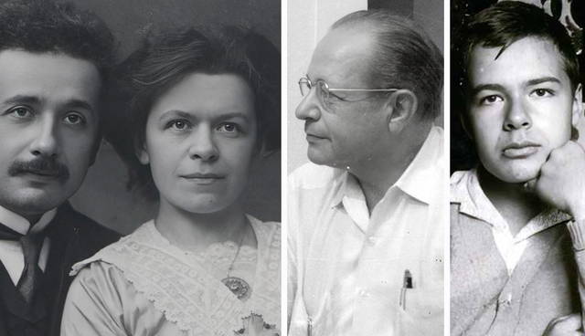 The Einstein family albert mileva hans eduard