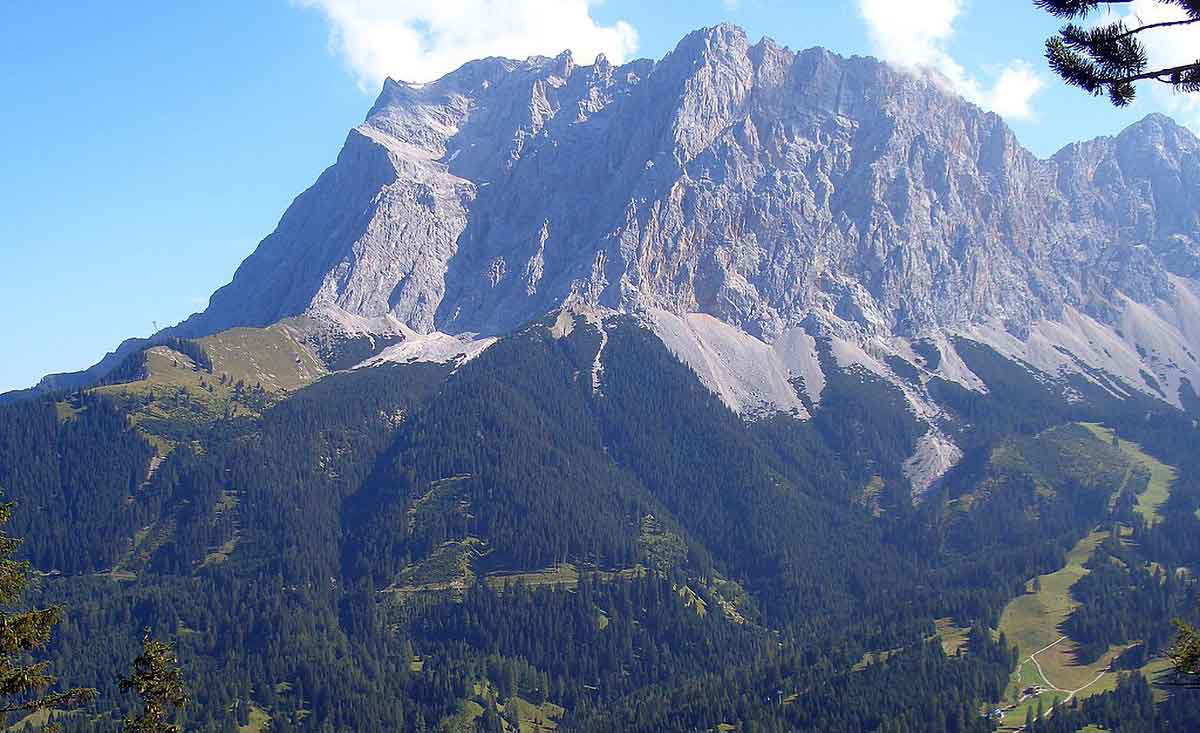 Zugspitze mountain germany