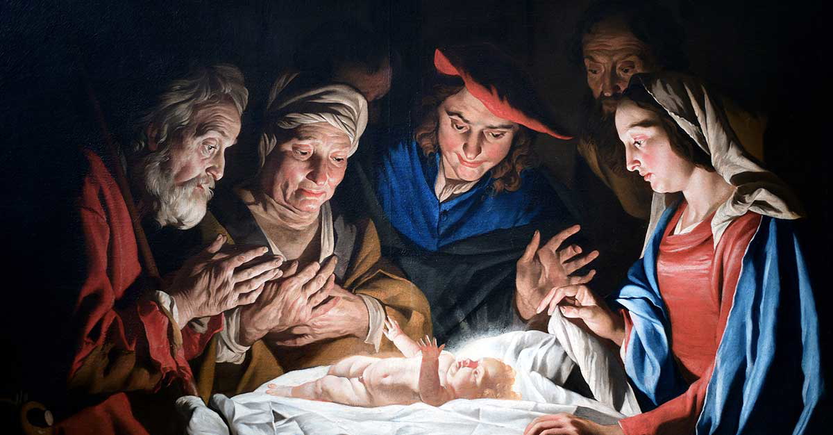 adoration of the shepherds stomer