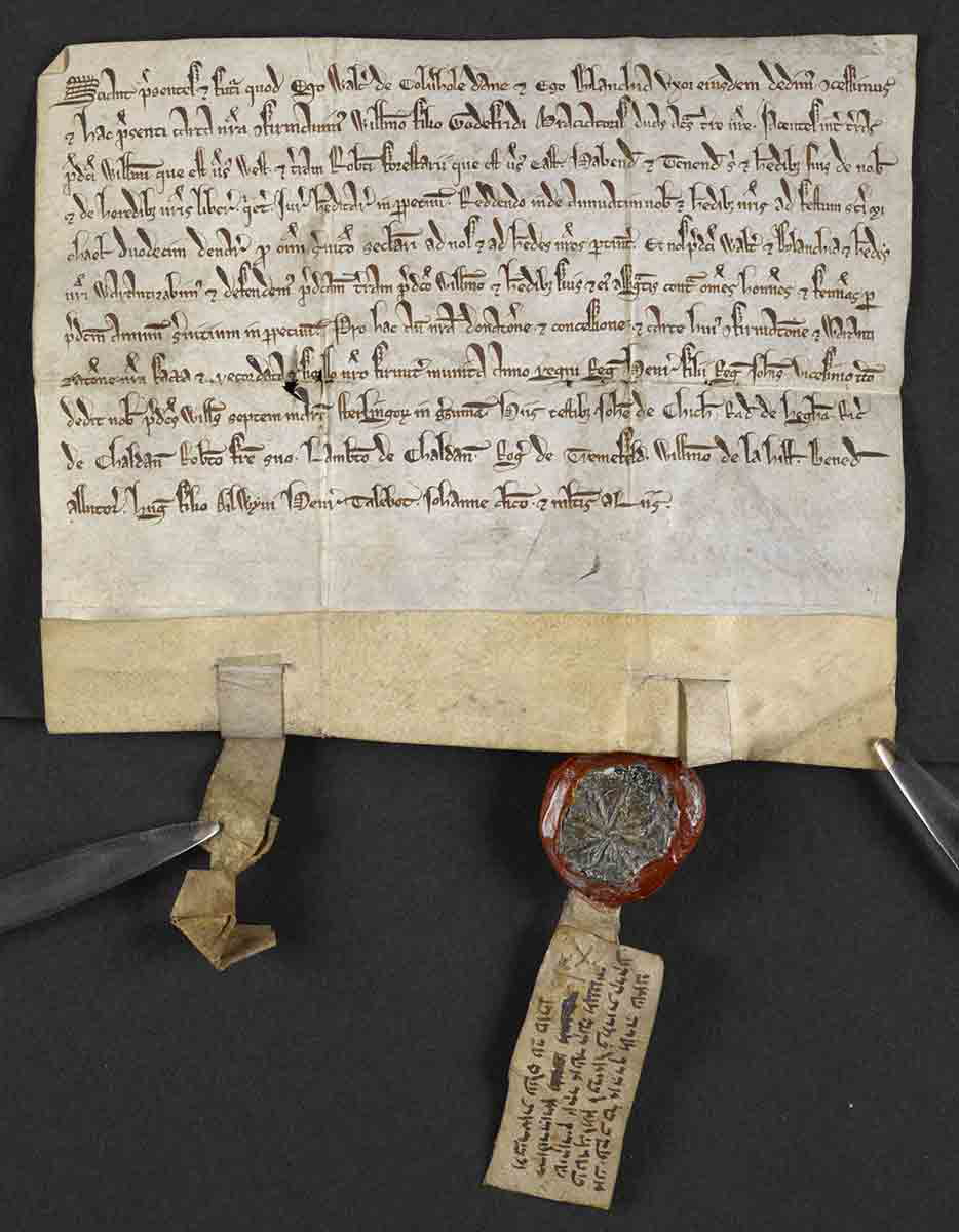 anglo jewish deeds 1239 photo