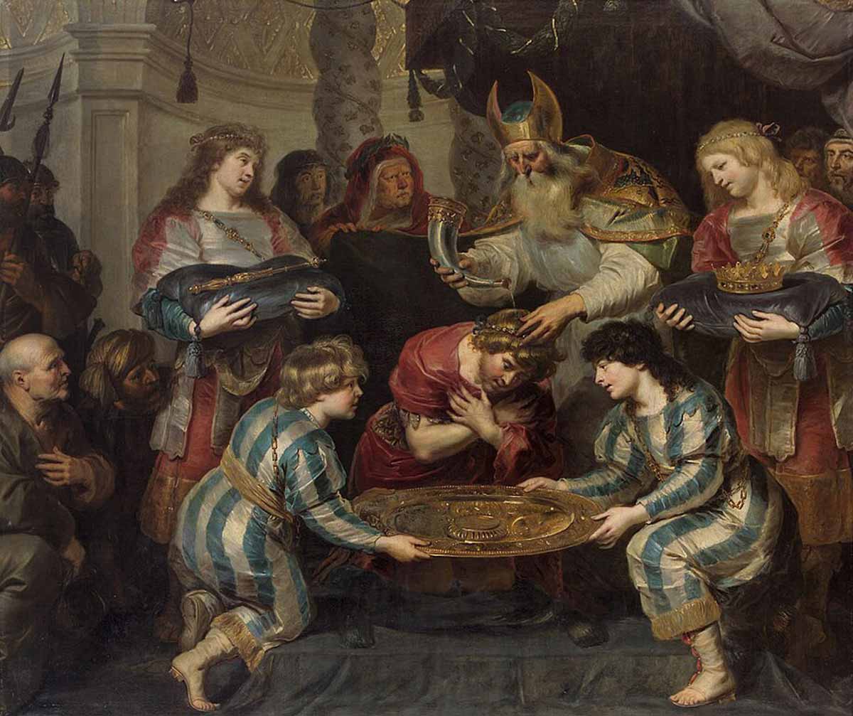 anointing of solomon