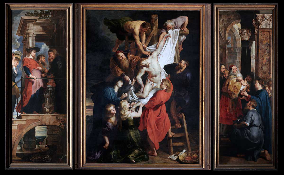 antwerp rubens descent painting