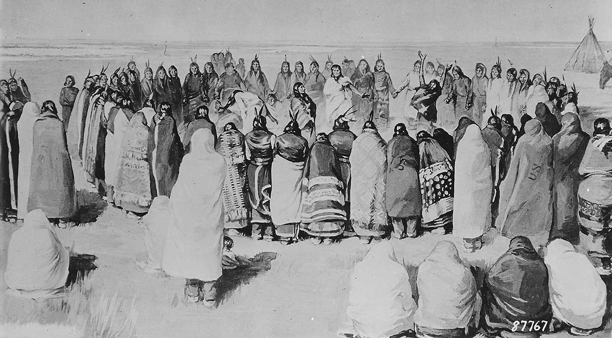 arapaho ghost dance art