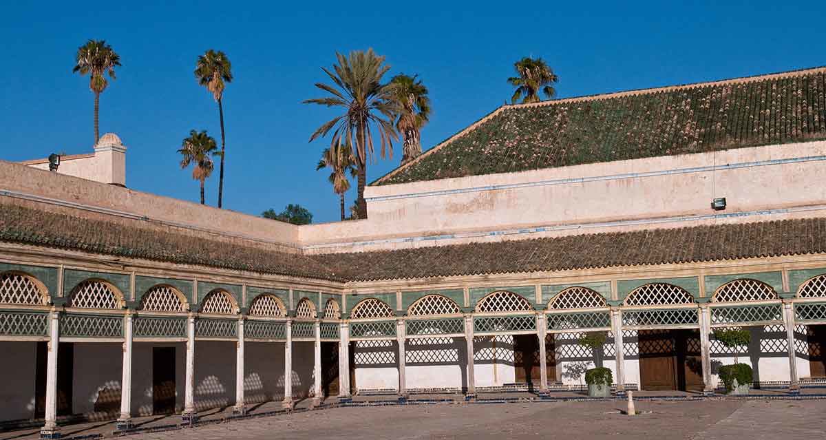 bahia palace marrakesh morocco