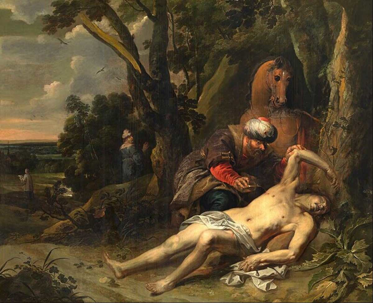balthasar van cortbemde good samaritan painting