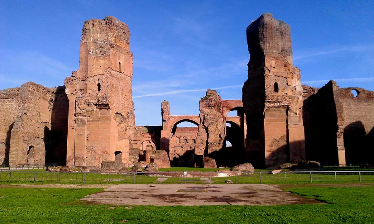 baths of caracalla ruins