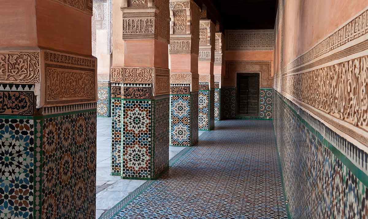 ben youssef madrasa marrakesh morocco