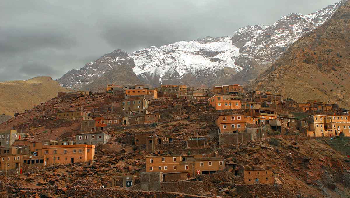 berber villages atlas mountains morocco