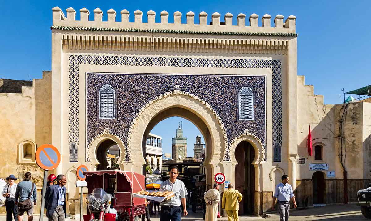 blue gate fez morocco