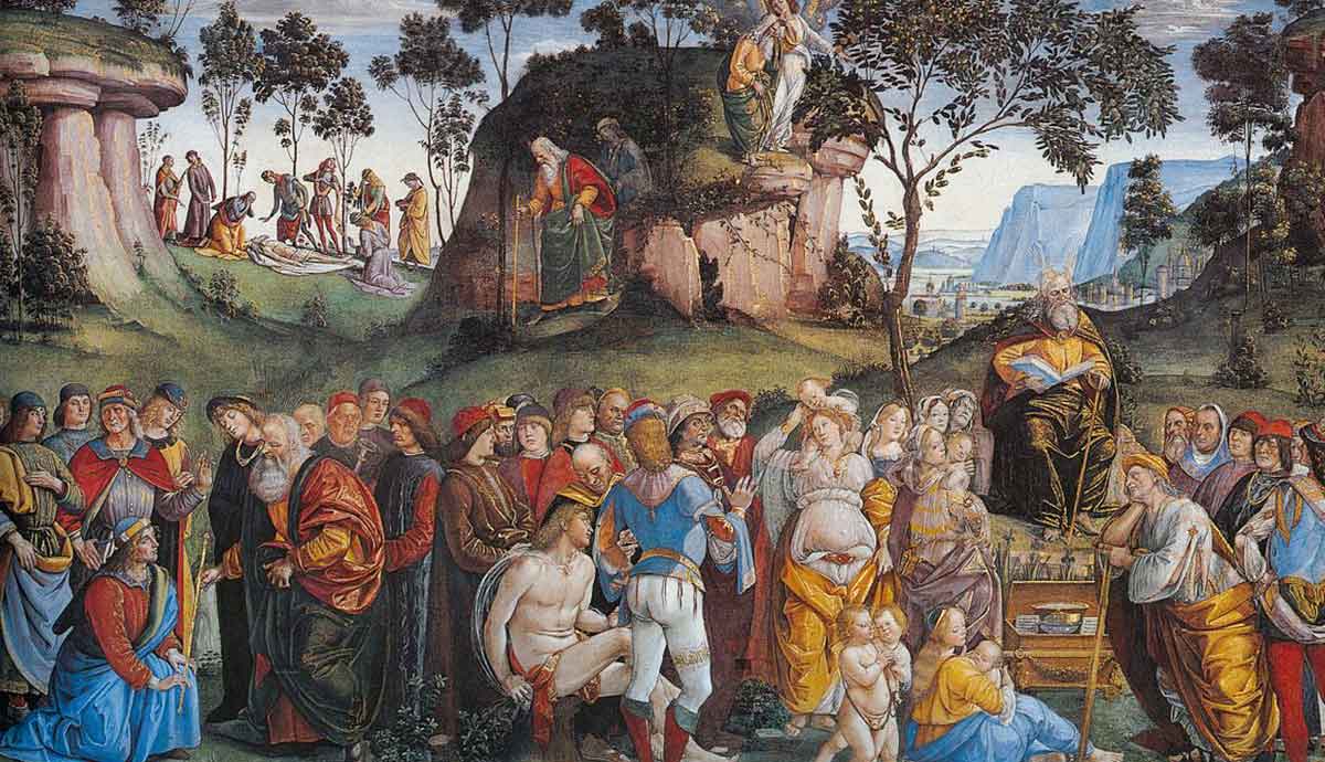 Testament and Death of Moses, by Luca Signorelli