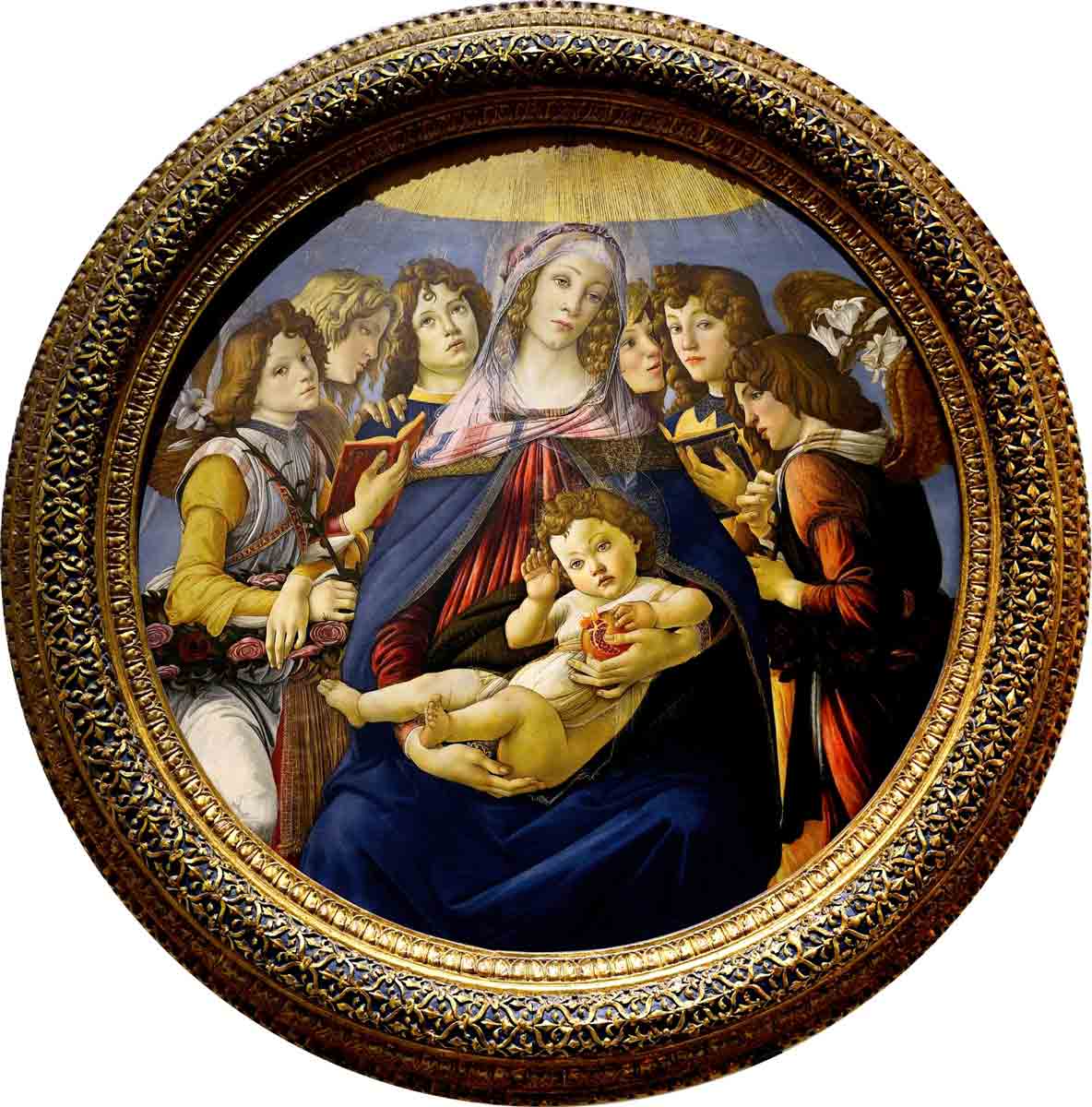botticelli pomegranate painting