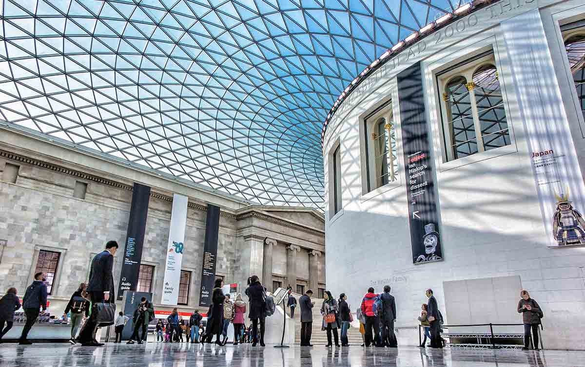 british museum dome cultural hegemony