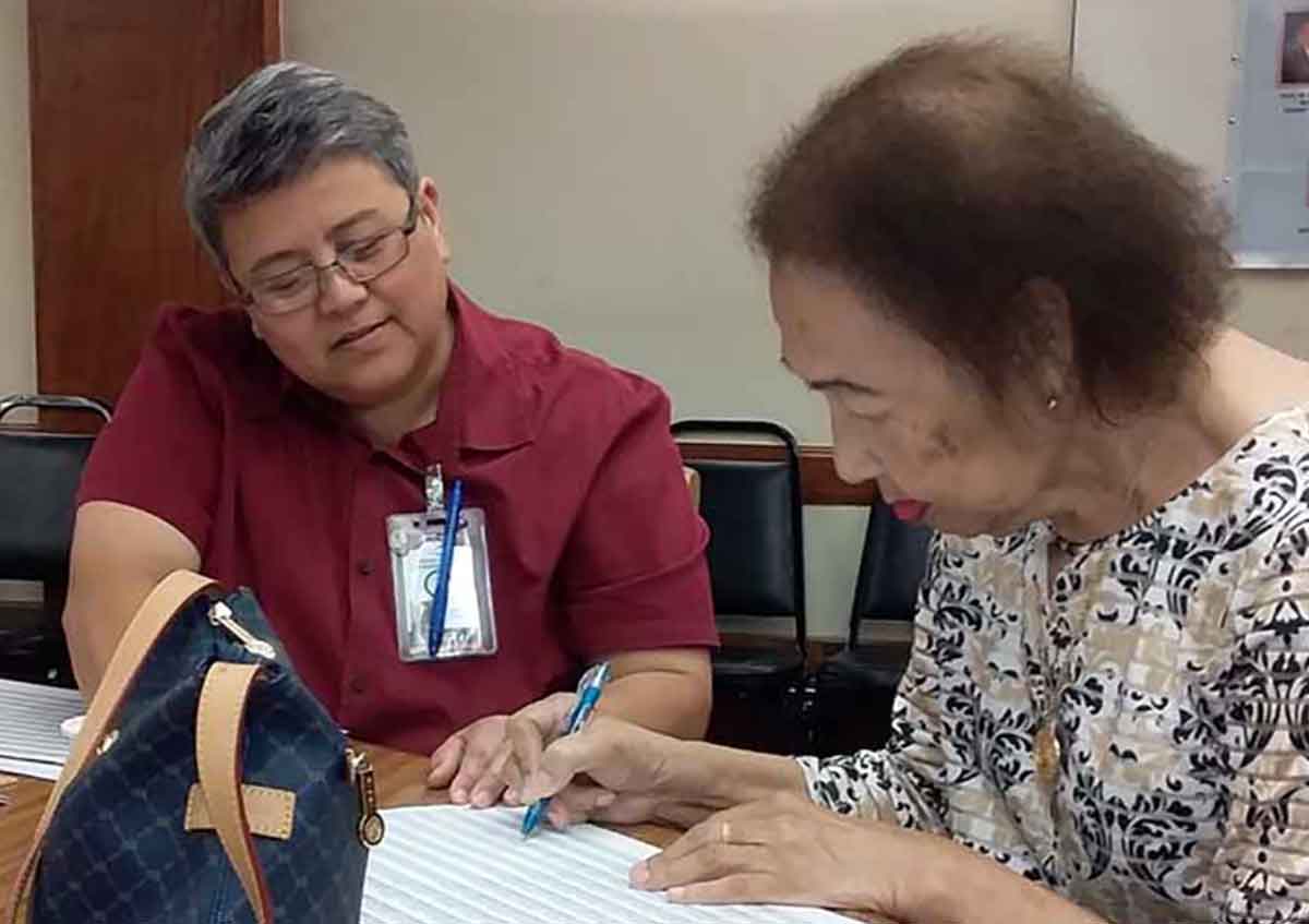 chamorro woman reparations check