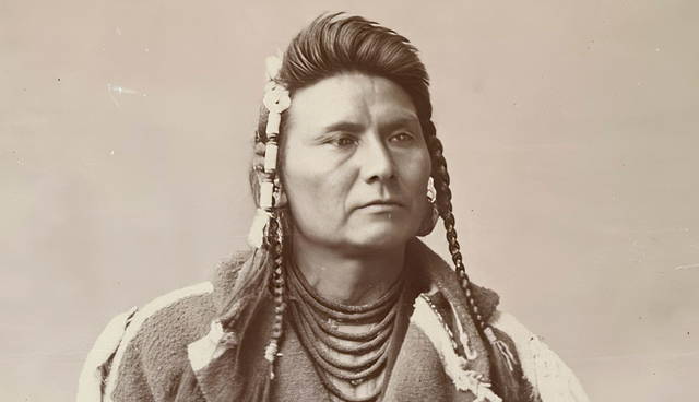 Chief Joseph, 1879, by Charles Milton Bell