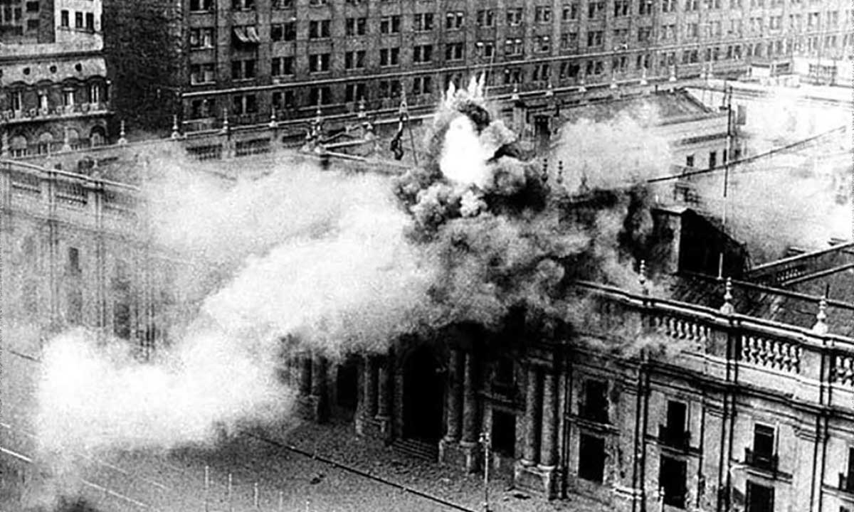 chile bombing presidential palace 1973