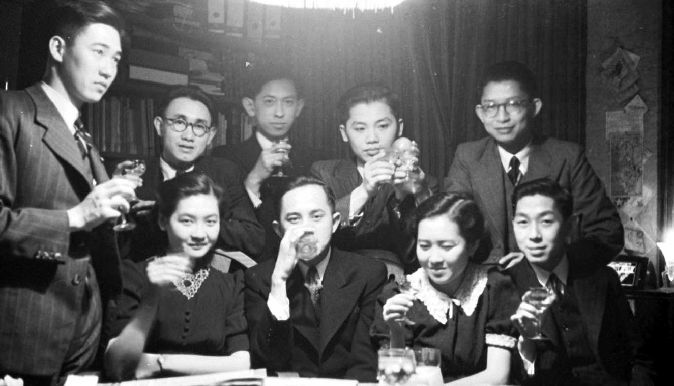 chinese students in nazi germany photo