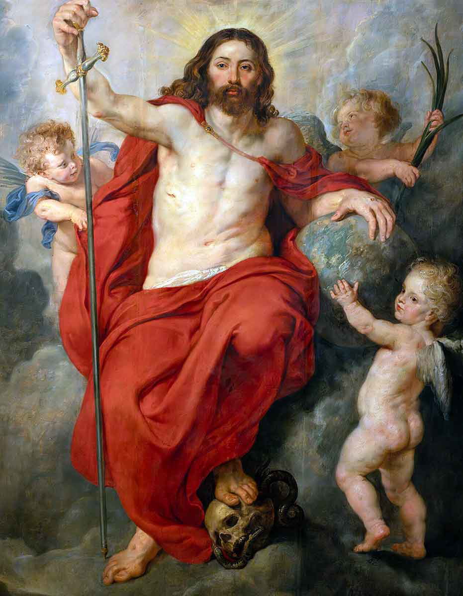 christ triumphs over death suffering servant