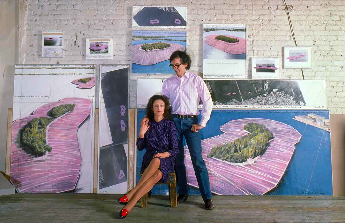 christo jeanne claude photo studio