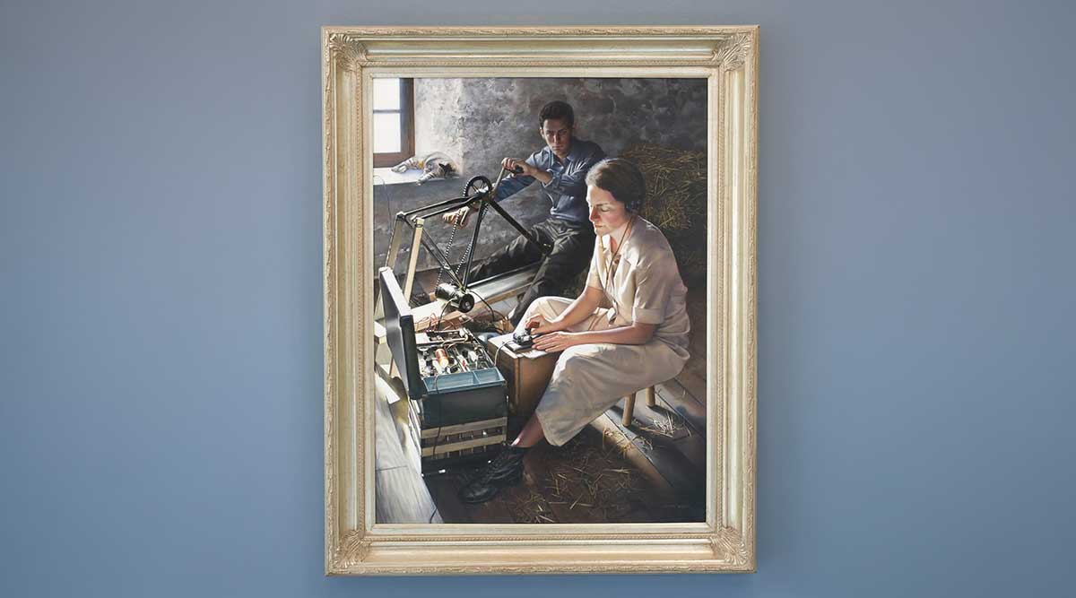 cia museum painting virginia hall