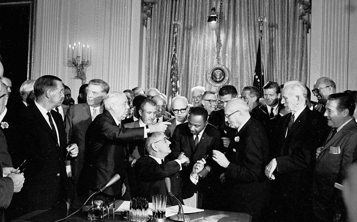 civil rights act 1964 signing