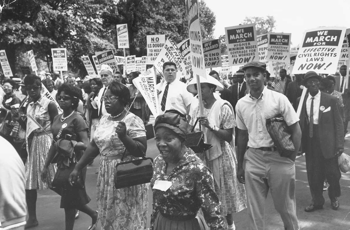 civil rights activists 1963