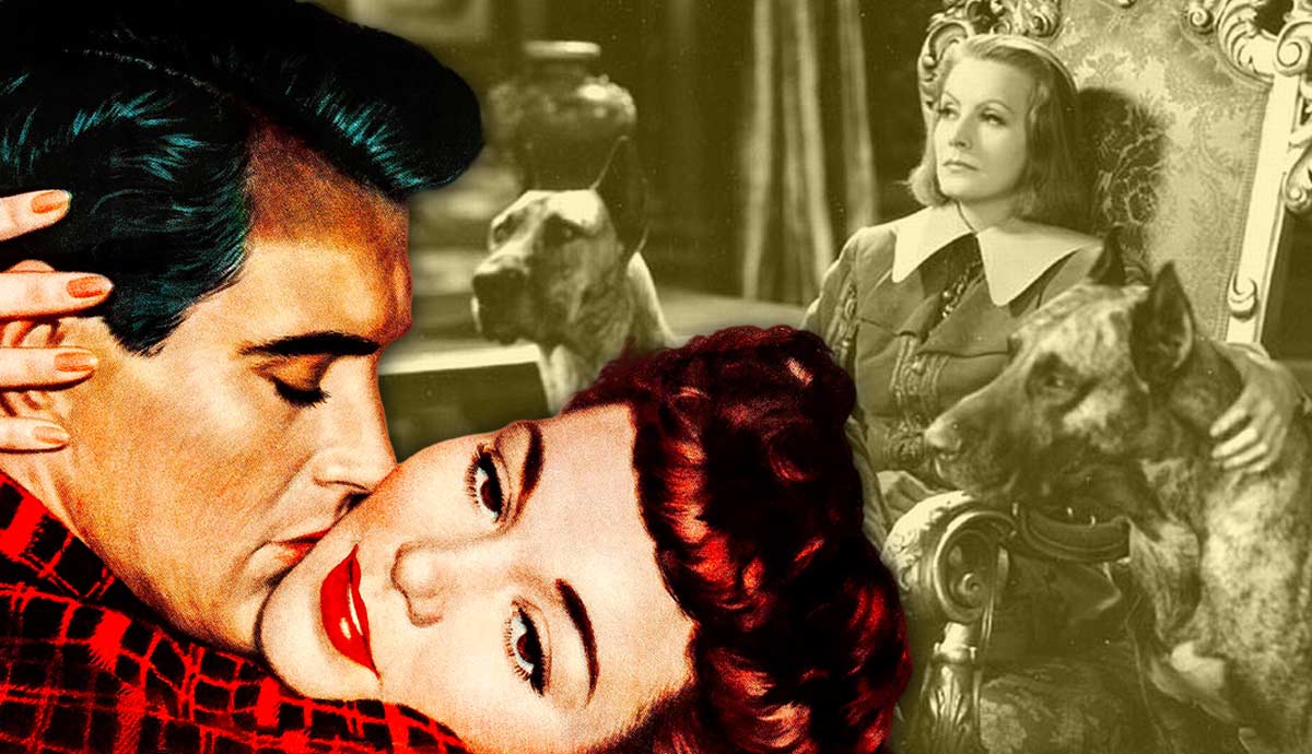 Romantic Greta Garbo film montage