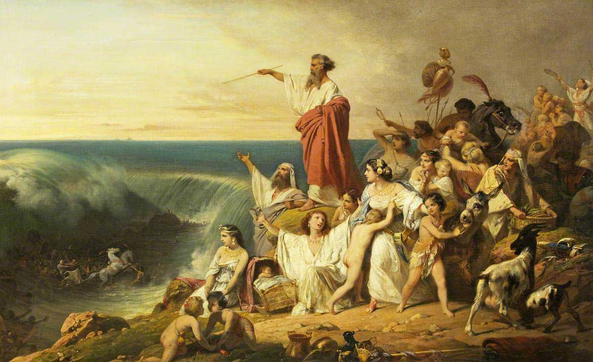 crossing red sea exodus