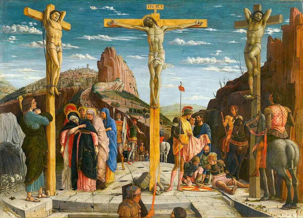 crucifixion by andrea mantegna