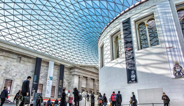 british museum dome