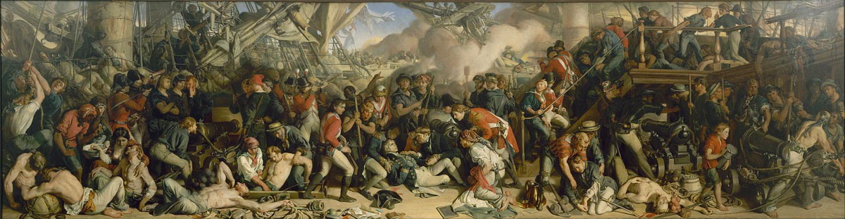 death of horatio nelson daniel maclise