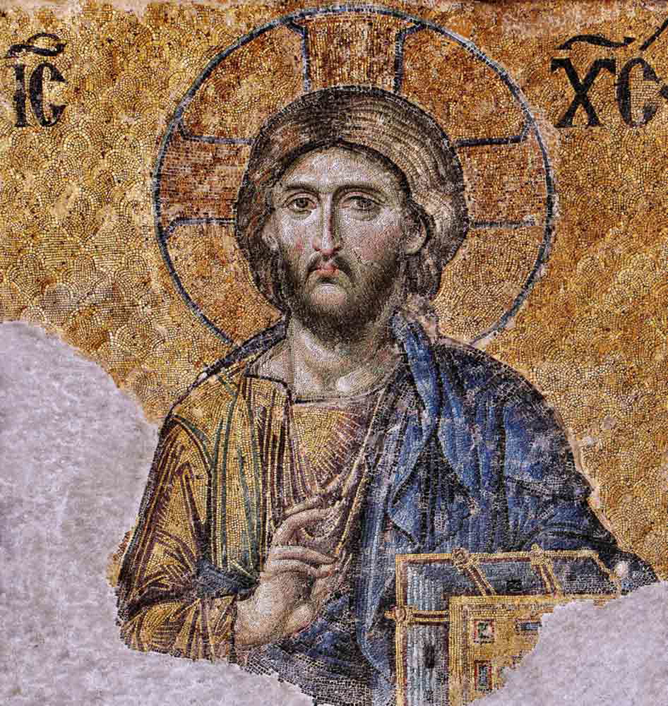 dianelos georgoudis christ pantocrator mosaic