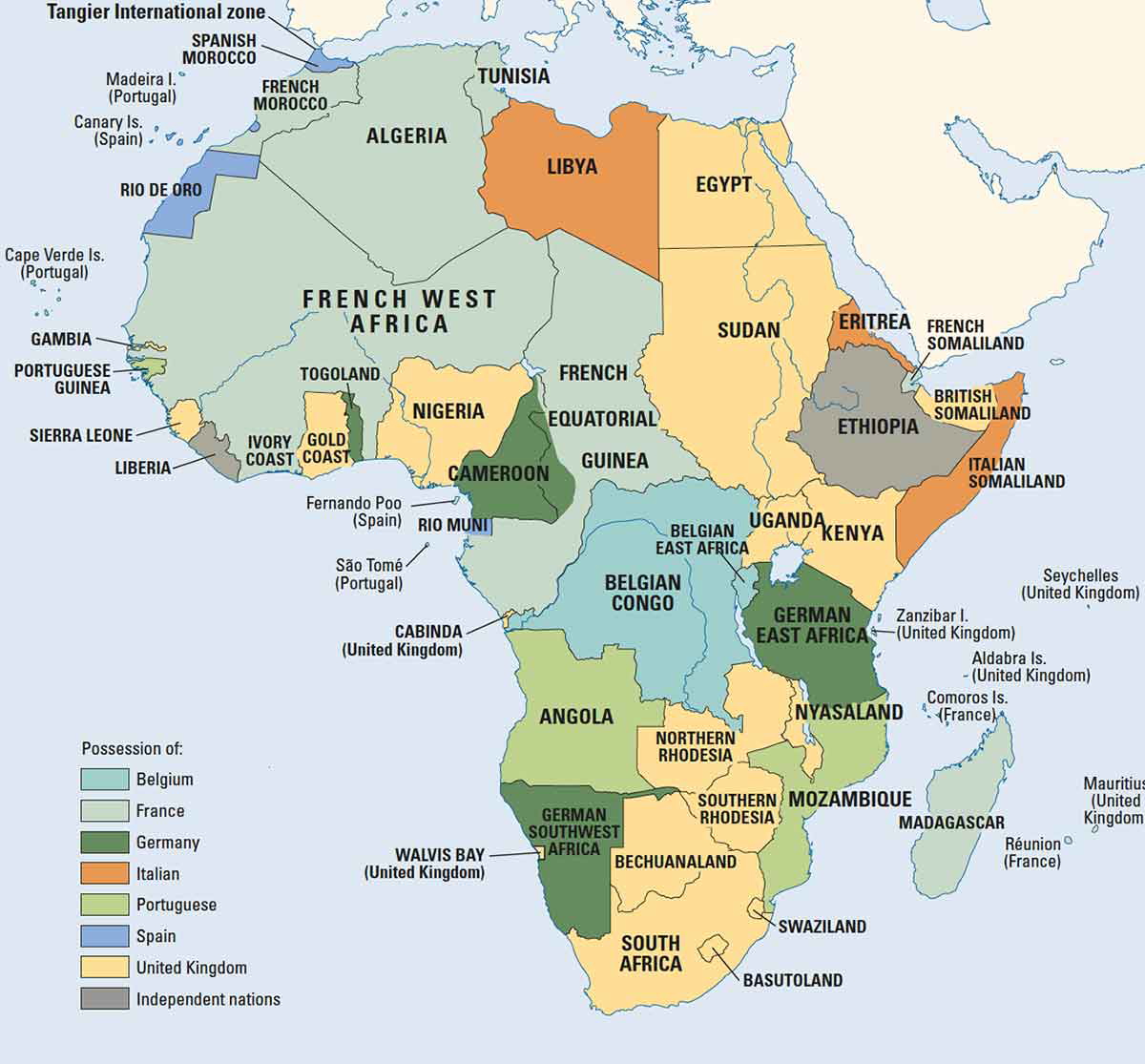 division of africa european powers stanford